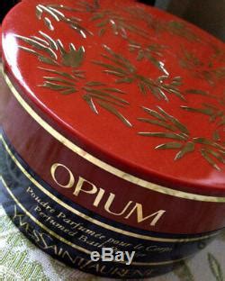 ysl opium talcum powder|BEYOND RARE HUGE 120G YSL OPIUM VINTAGE .